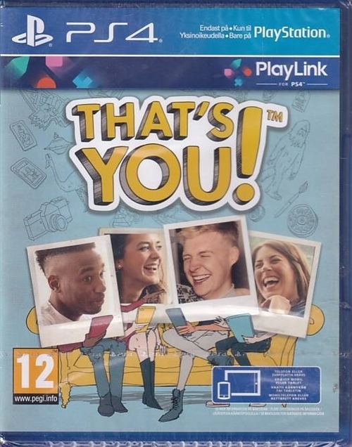 Thats You - i Folie - PS4 (AA-Grade) (Genbrug)